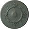 Ekena Millwork Flower Ceiling Medallion (Fits Canopies up to 3 7/8"), 27"OD x 1 1/8"P, Cloud Burst Crackle CM27FLCBC - alternate 1